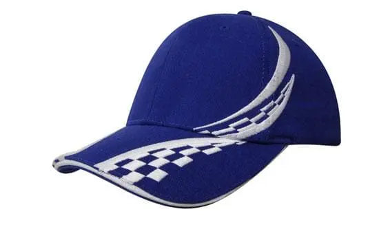 Headwear Checker Embroidery & Sandwich Cap X12 - 4076 - City Workwear